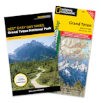 Best Easy Day Hiking Guide and Trail Map Bundle: Grand Teton National Park